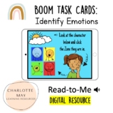 Identifying Emotions (4 Choices): Boom Task Cards