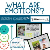 Identifying Emotions - BOOM CARDS - What are Emotions? 