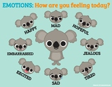 Identifying Emotions Poster "How are you feeling today?" 8