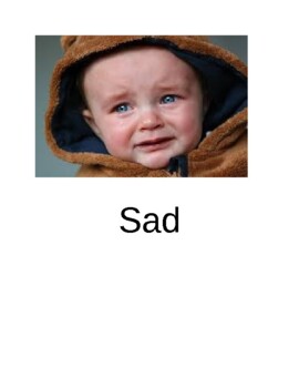 Preview of Identifying Emotions with pics and words