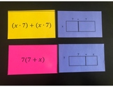 Identifying Equivalent Expressions: Matching Area Models (