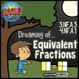 Identifying Equivalent Fractions | Boom™ Cards | 3NFA3 & 4NFA2