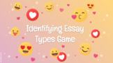 Identifying Essay Types (Game AND Task Cards)