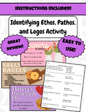 Identifying Ethos, Pathos, and Logos Activity