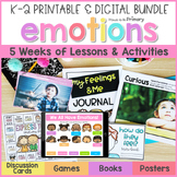 Identifying Feeling & Emotions Lessons, Activities & Chart