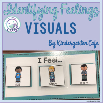 Identifying Feelings Cards by Kindergarten Cafe | TpT
