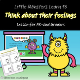 Identifying Feelings Counselor Lesson - Little Monsters, E