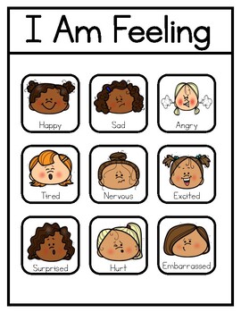 Identifying Feelings Visual Supports for Home or School | Autism ...