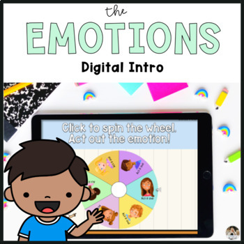 Preview of Identifying Feelings and Emotions Activities for Google Slides™