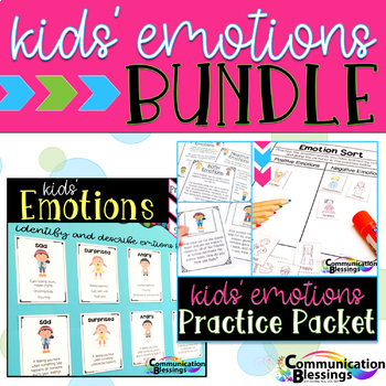Preview of Identifying Feelings and Emotions Descriptions Body Language and Practice BUNDLE