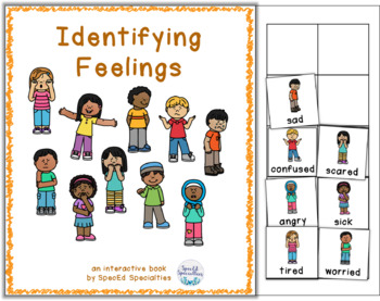 Identifying Feelings and Emotions Interactive Books by SpecEd Specialties