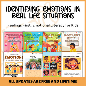 Preview of Identifying Feelings and Emotions in Real-Life Situations: Emotional Literacy
