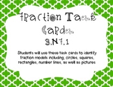Identifying Fraction Task Cards 3.NF.1