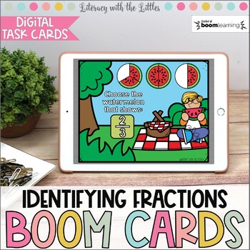 Preview of Fractions BOOM Cards™ | Digital Task Cards
