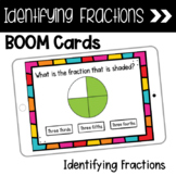 Identifying Fractions Digital Boom Cards