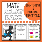 Identifying Fractions Game Relay Race