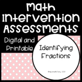 Identifying Fractions Math Progress Monitoring Interventio