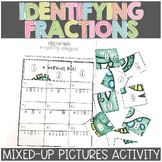 Identifying Fractions Mystery Pictures Math Puzzles