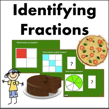 Preview of Identifying Fractions Practice Questions