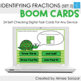 Identifying Fractions (Set 2) Boom Cards / Digital Task Cards