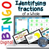 Identifying Fractions of a Set or a Whole Digital Bingo Game