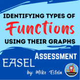 Identifying Functions with their Graphs EASEL Assessment