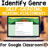 Identifying Genre SELF-GRADING Assessments for Google Classroom