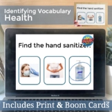 Identifying Health Noun Vocabulary | Speech Therapy Printa