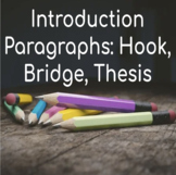 Identifying Hook, Bridge, and Thesis Statement in Introduction Paragraphs