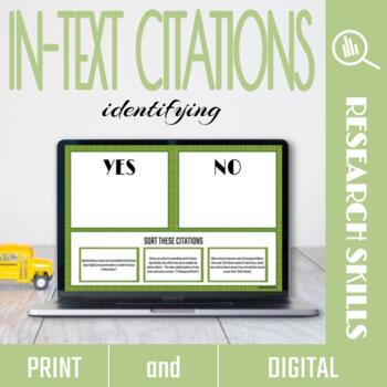 Preview of Identify In-Text Citations