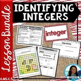 Identifying Integers Bundle Activities Guided Notes Homework