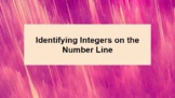 Identifying Integers on the Number Line