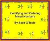 Identifying Mixed Numbers (Fractions) - Math Smartboard Lesson