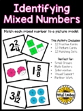 Identifying Mixed Numbers - Matching Visual Models