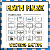 Identifying Naming Writing Ratios Math Maze