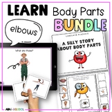 Identifying Nouns Body Parts Expressive Vocabulary activit