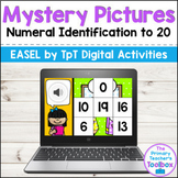 Identifying Numerals to 20 Mystery Picture Bundle for Ease