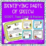 Identifying Parts of Speech Task Cards & Scoot for Upper Grades