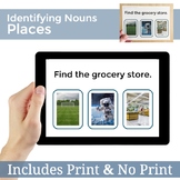 Identifying Places Noun Vocabulary | Speech Therapy Print 