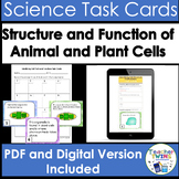 Identifying Plant and Animal Cell Organelles Digital and P