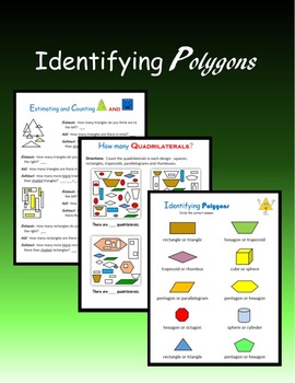 Preview of Identifying Polygons - Plane and Solid Figures