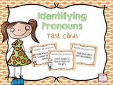 Identifying Pronouns Task Cards FREEBIE