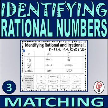 identifying rational numbers teaching resources tpt