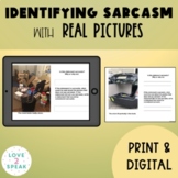 Identifying Sarcasm with Real Pictures