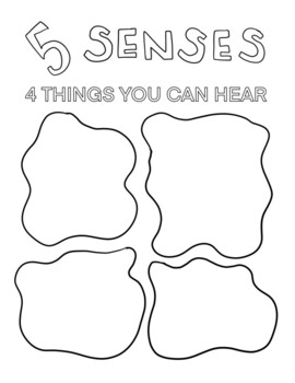 Preview of Identifying Senses Worksheets