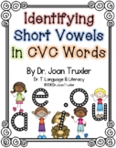 Identifying Short Vowels in CVC Words (Distance Learning)