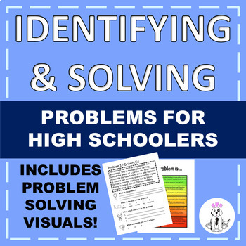 Preview of Identifying & Solving Problems: HIGH SCHOOL LEVEL