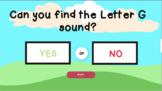Identifying Sounds: Letter G