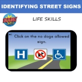 Identifying Street Signs- Boomcards