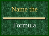 Identifying Surface Area and Volume Formulas Warm Up